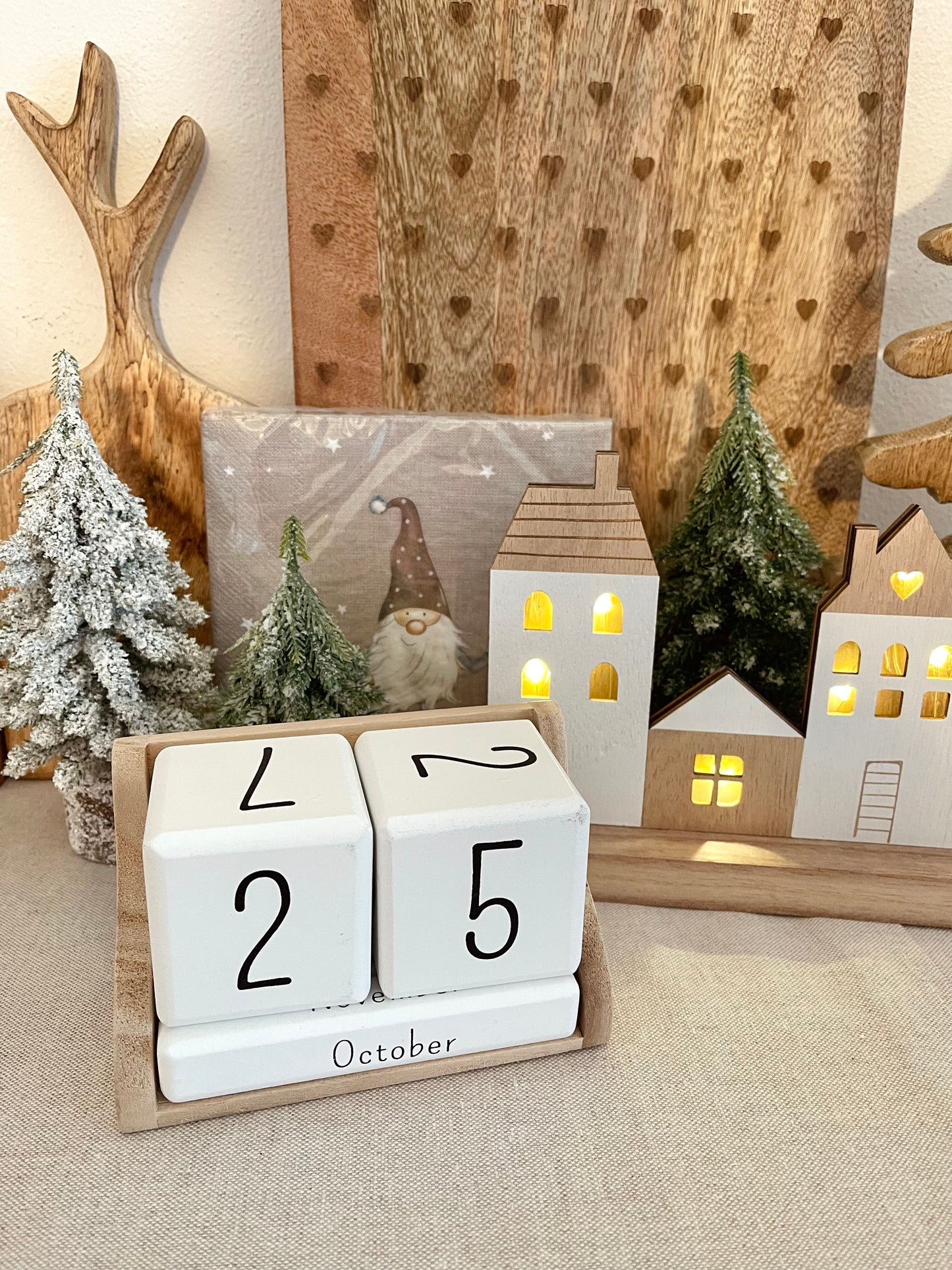 Calendario Perpetuo in legno