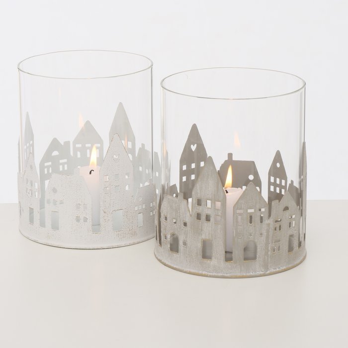 Set vasi porta tealight NORDY