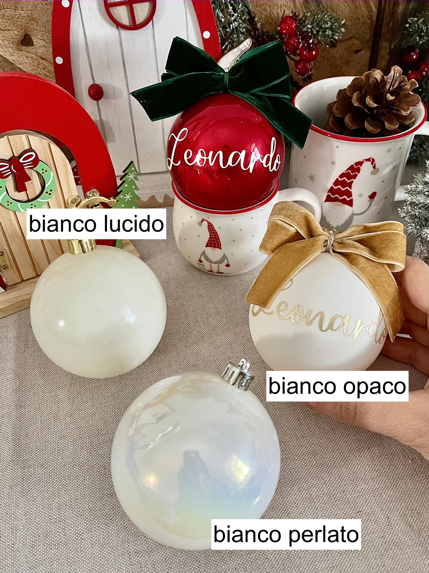 Palline di Natale - PERSONALIZZABILI