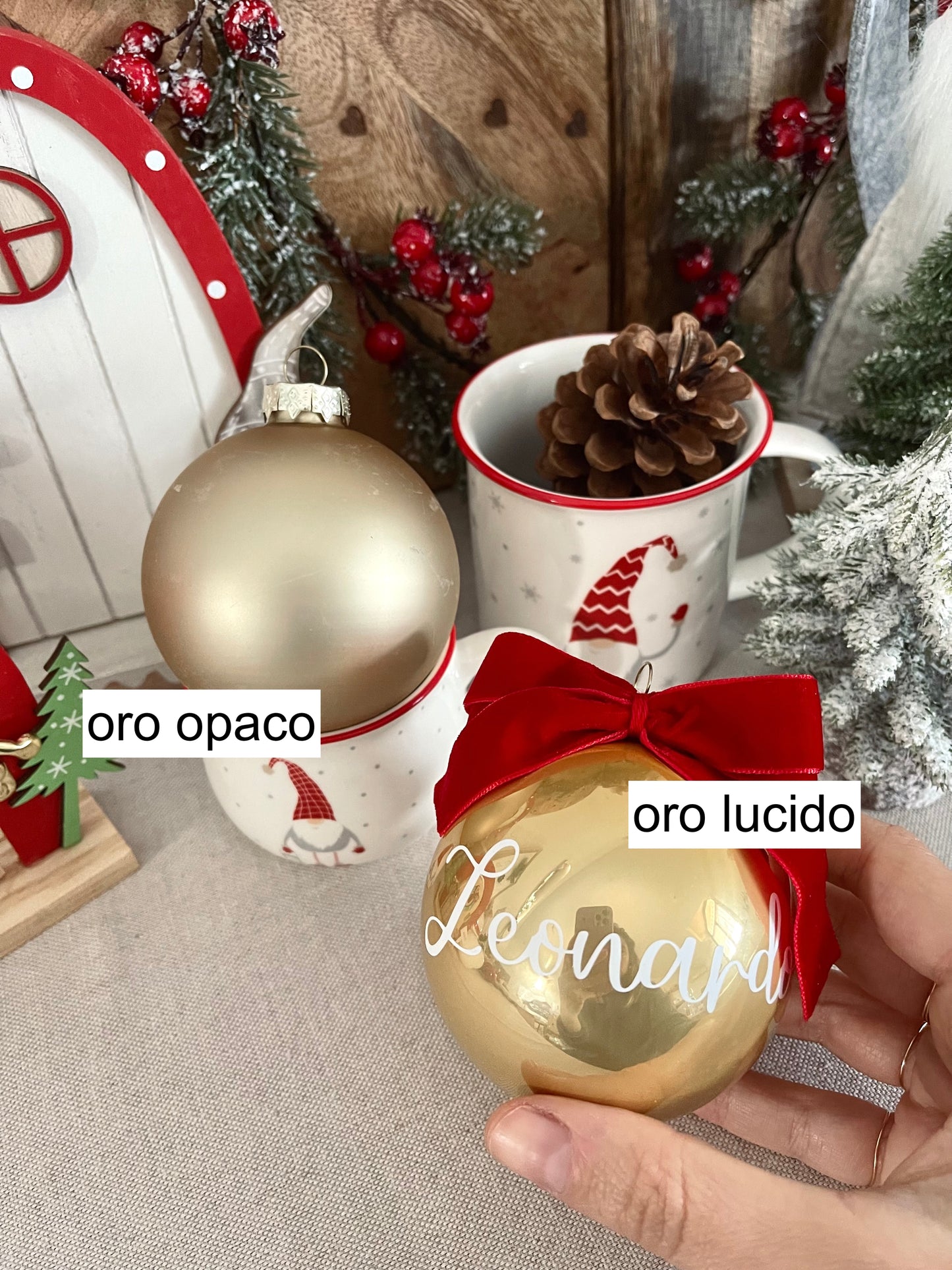 Palline di Natale - PERSONALIZZABILI