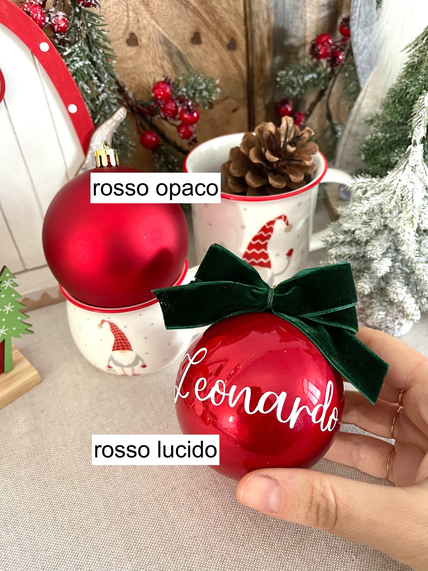 Palline di Natale - PERSONALIZZABILI