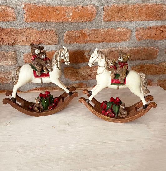 Cavallo a dondolo XMAS DELIGHT