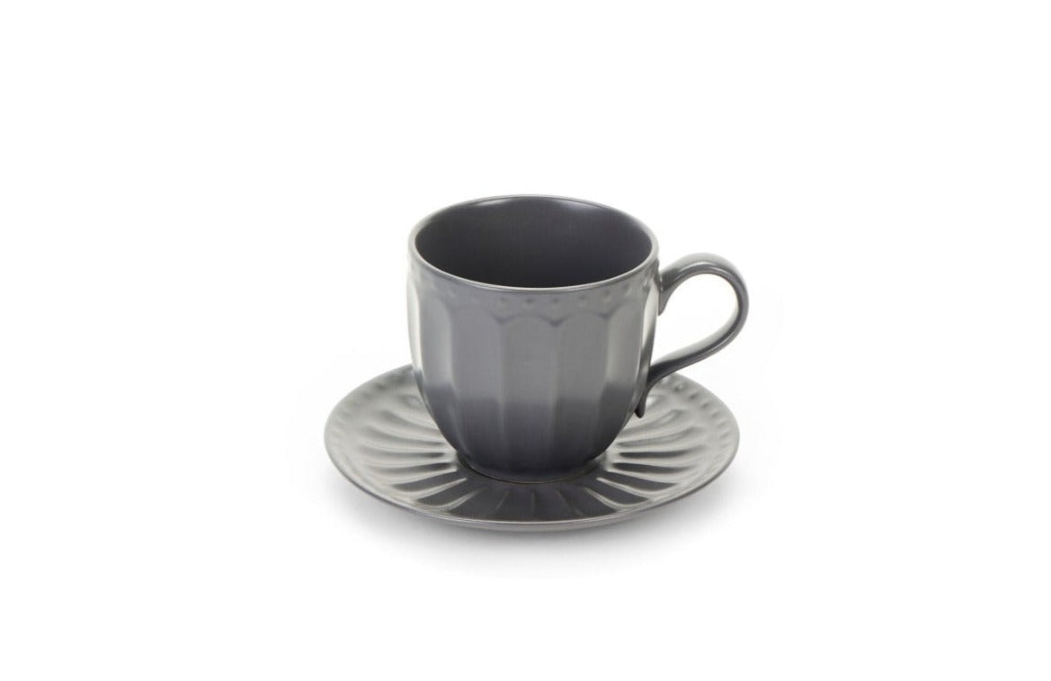 Tazza con piattino SUNDAY personalizzabile