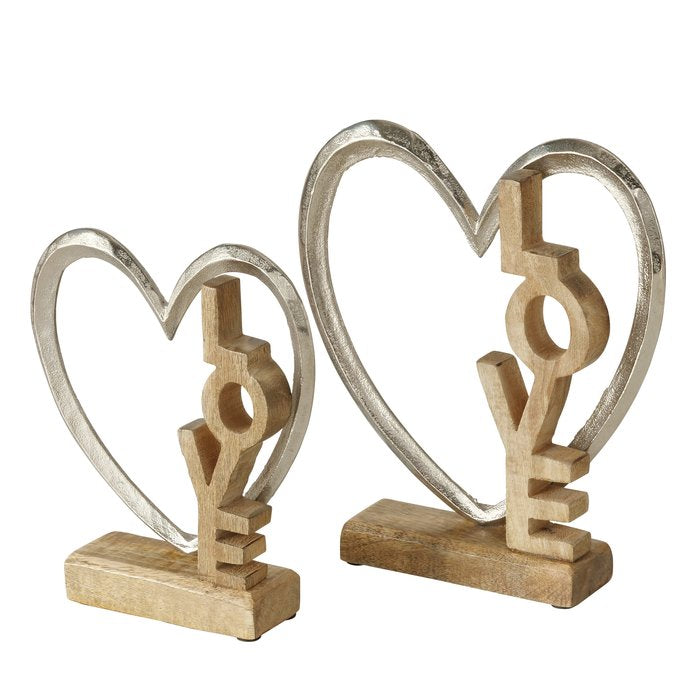 Cuore decorativo LOVE