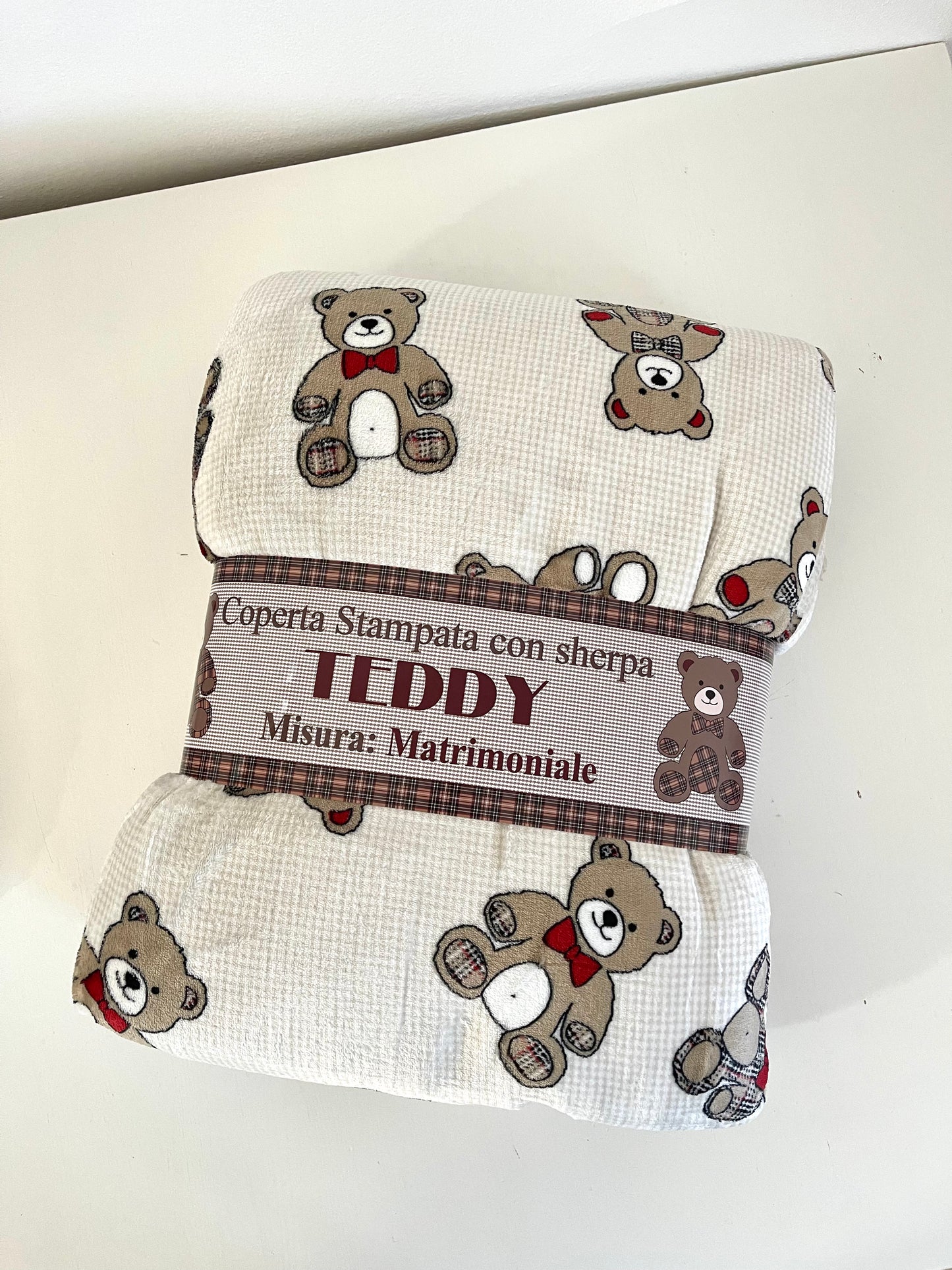 Plaid Sherpa TEDDY