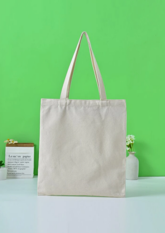 SHOPPER BASIC bianco latte - personalizzabile