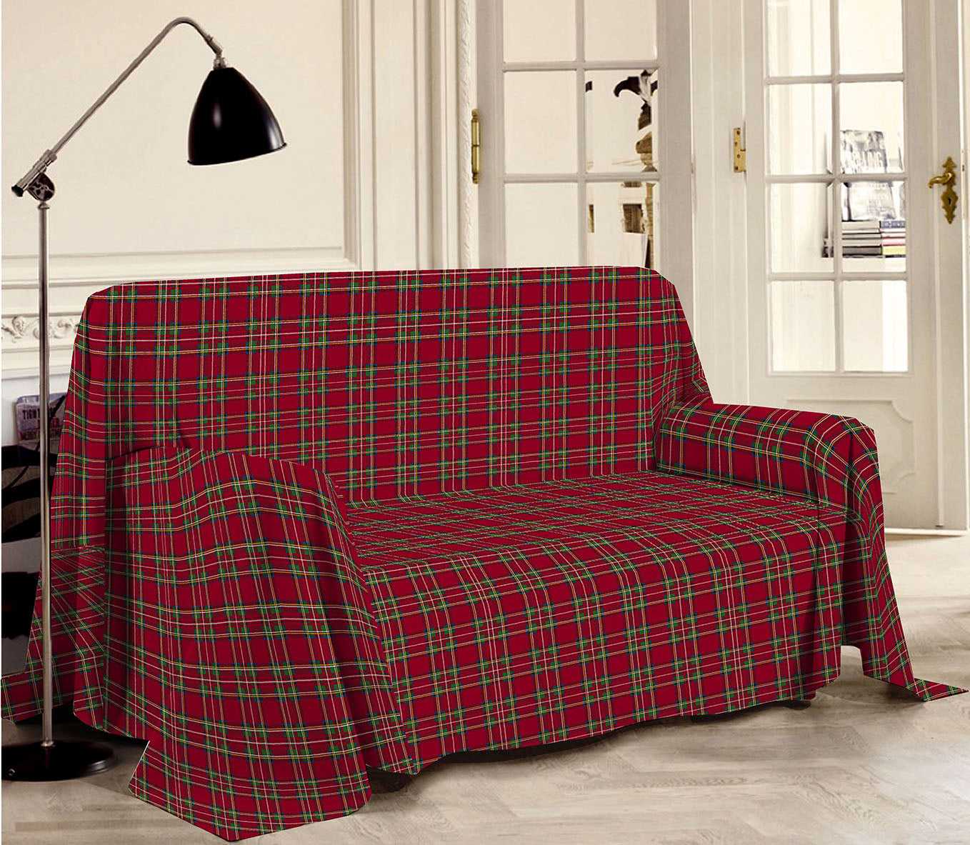 Telo arredo / Copritutto TARTAN in cotone