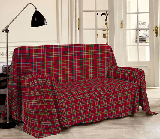 Telo arredo / Copritutto TARTAN in cotone